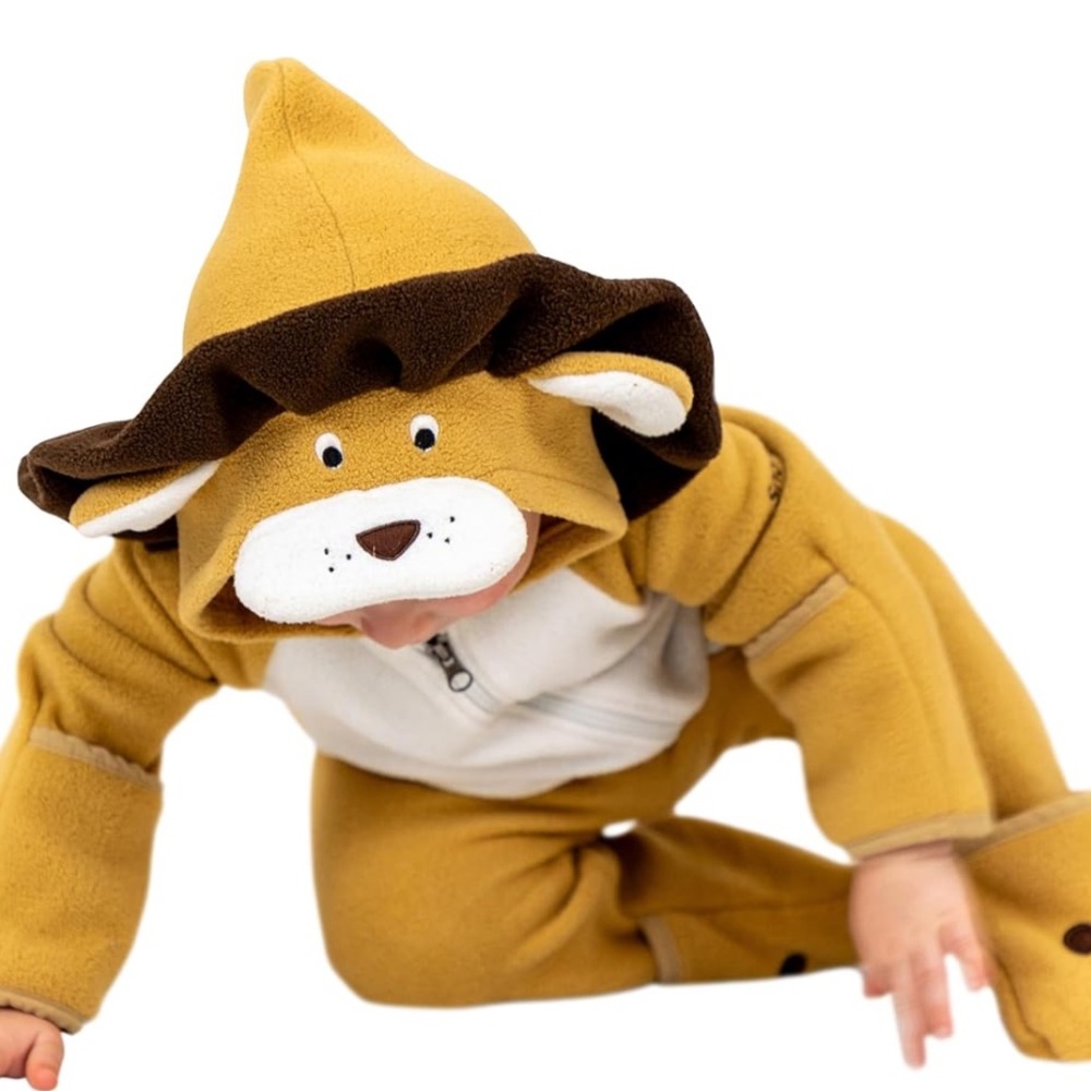 Brown Lion Costume Onesie